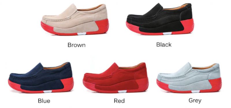 Tifa Dames Platform Schoenen - Rood