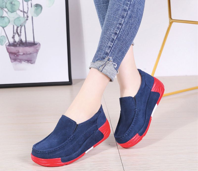 Tifa Dames Platform Schoenen - Rood