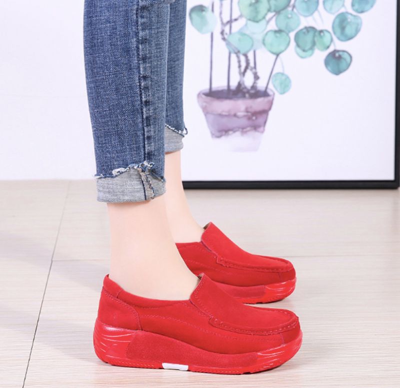 Tifa Dames Platform Schoenen - Rood