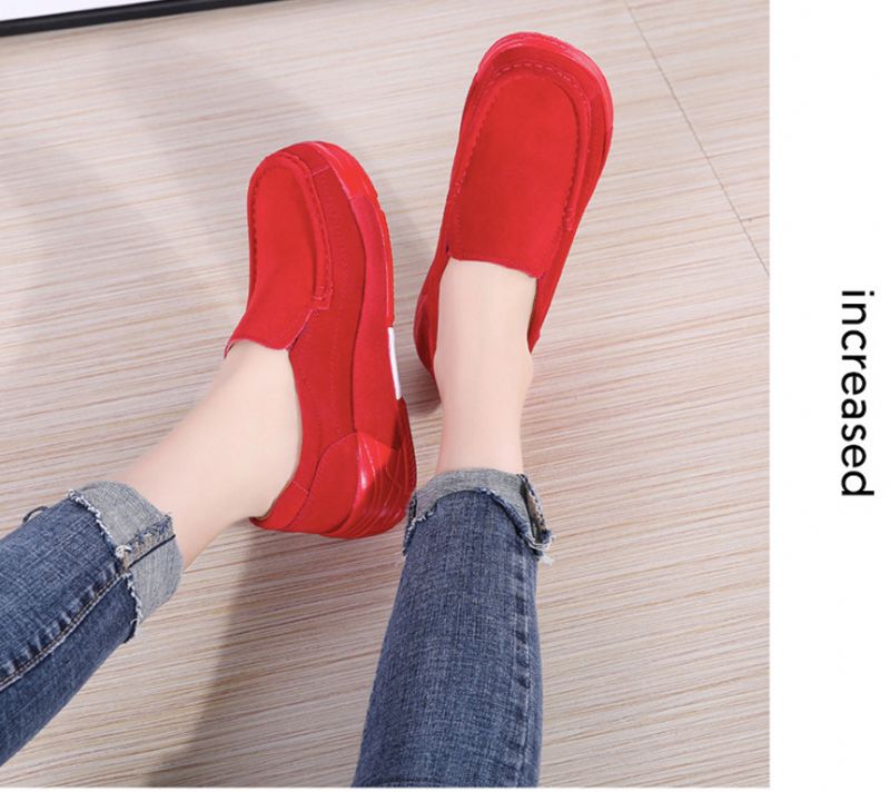 Tifa Dames Platform Schoenen - Rood