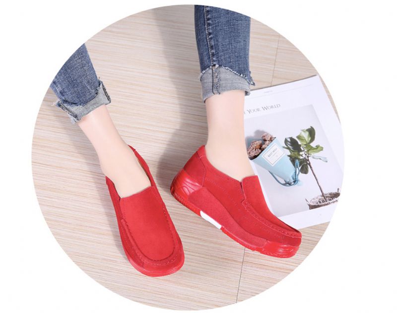 Tifa Dames Platform Schoenen - Rood