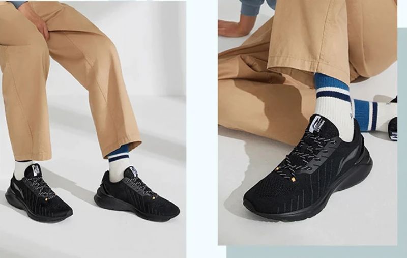 Tigger Hardloopschoenen Voor Heren - Zwart