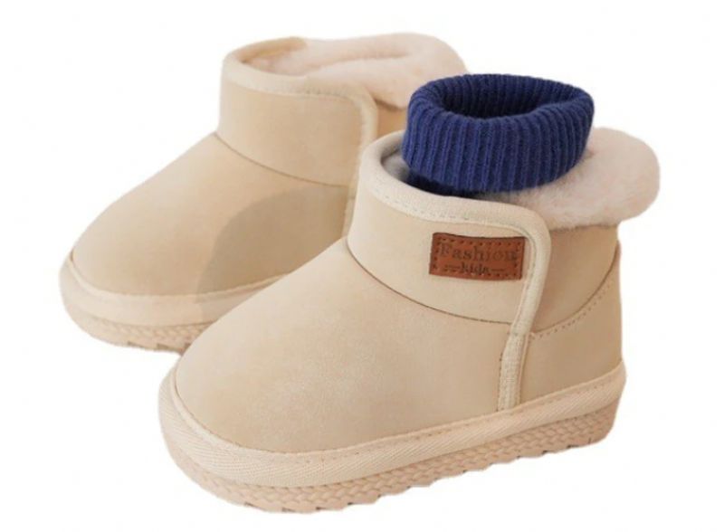 Timmy Baby Jongens Snowboot - Beige Bont