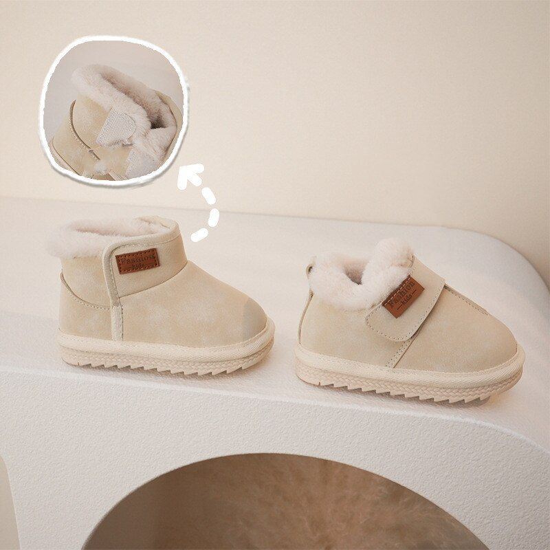 Timmy Baby Jongens Snowboot - Beige Bont