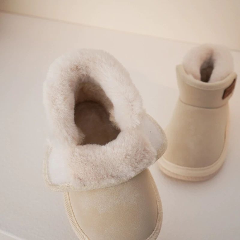 Timmy Baby Jongens Snowboot - Beige Bont
