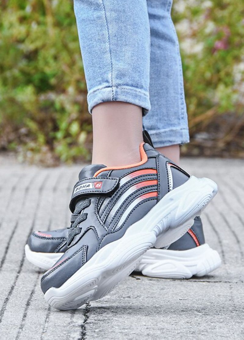 Timmy Modieuze Sneakers Voor Jongens - Grijs