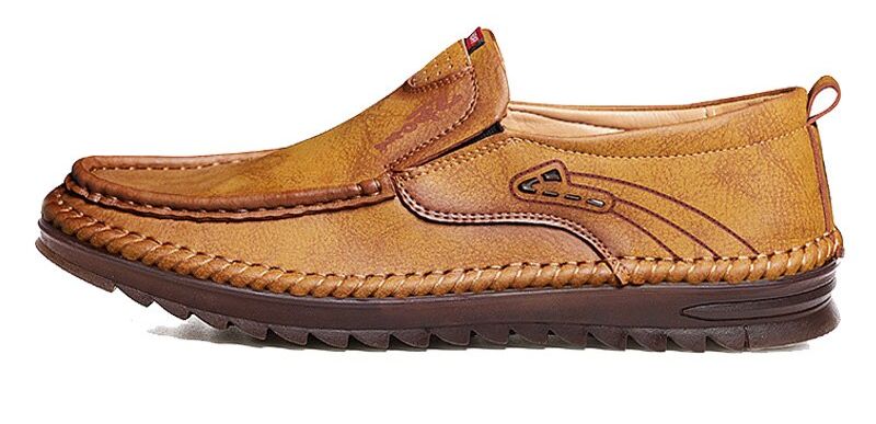 Timon Heren Loafers Casual Schoenen - Geel