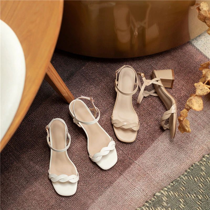 Tina Dames Sandaal - Beige