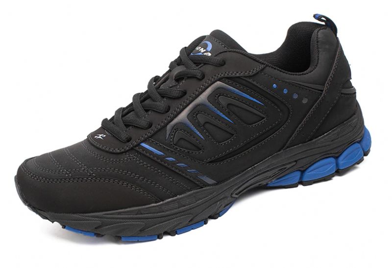 Tino Heren Casual Sneaker - Zwart