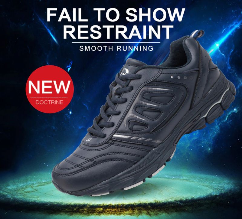 Tino Heren Casual Sneaker - Zwart