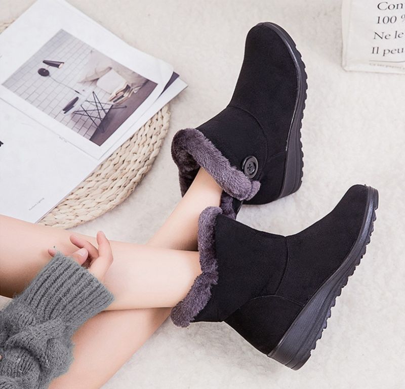 Tintin Dames Snowboots - Zwart