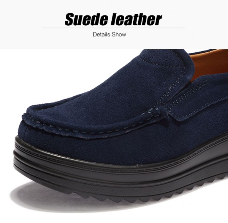 Tirsa Dames Platform Schoenen - Blauw