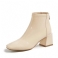 Beige korte pluche