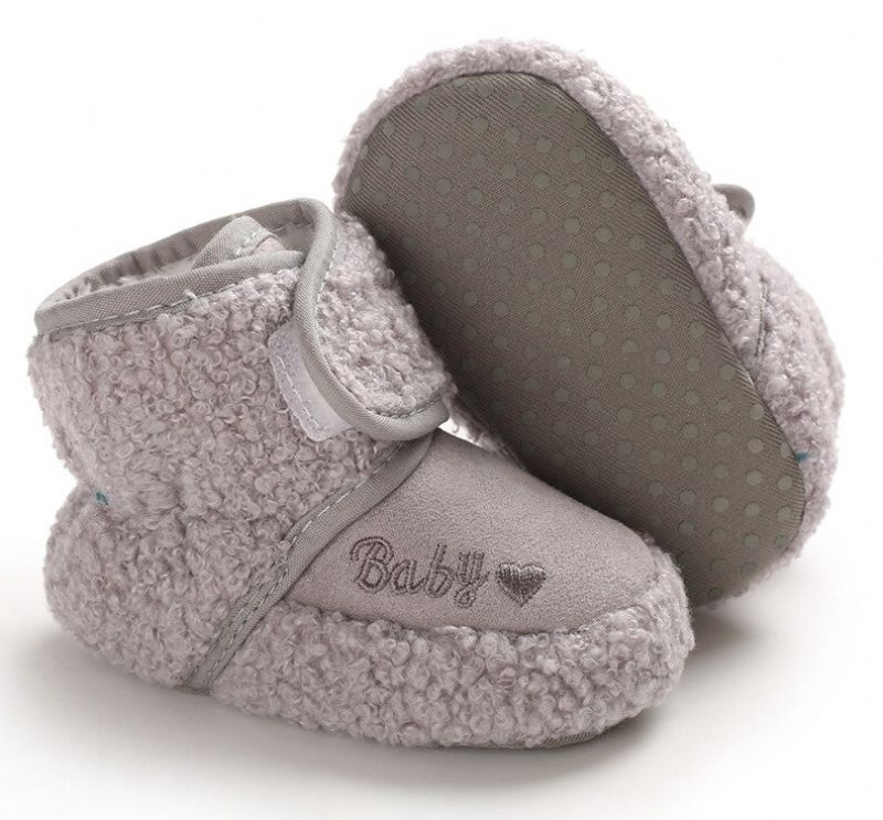 Titan Unisex Kinder Warme Laarzen - Beige Bont