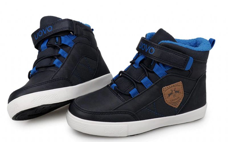 Tobias Jongens Casual Sneaker - Zwart Bont
