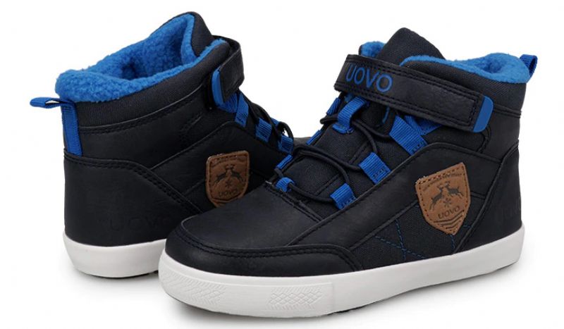 Tobias Jongens Casual Sneaker - Zwart Bont
