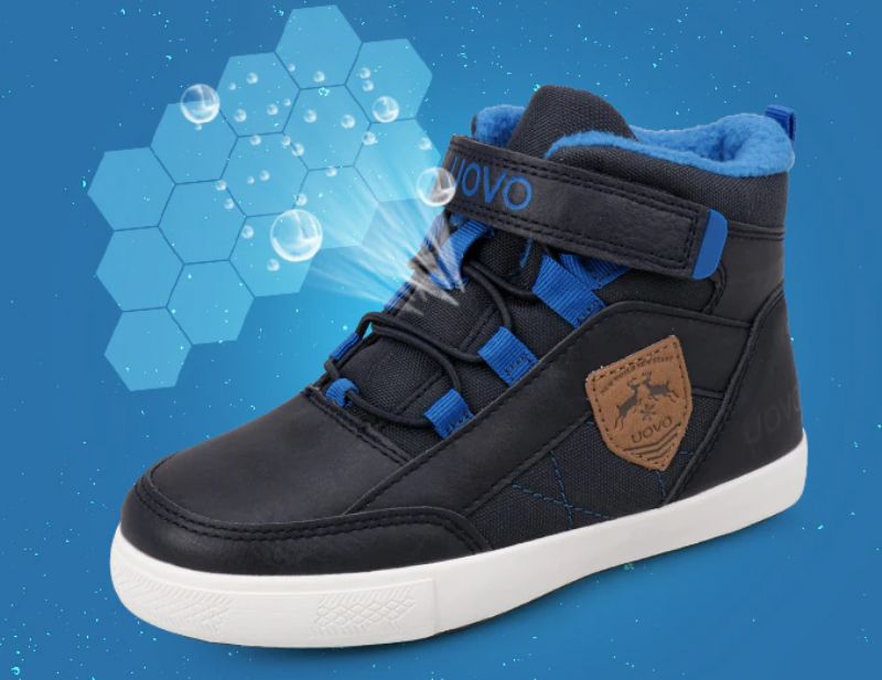 Tobias Jongens Casual Sneaker - Zwart Bont