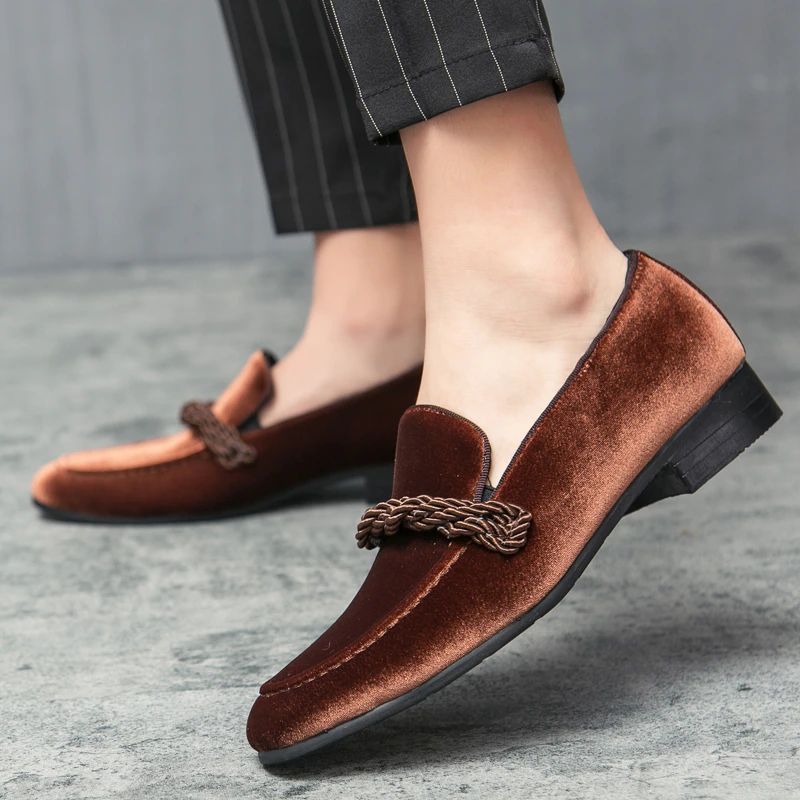 Tommy Heren Loafers Slip On - Bruin
