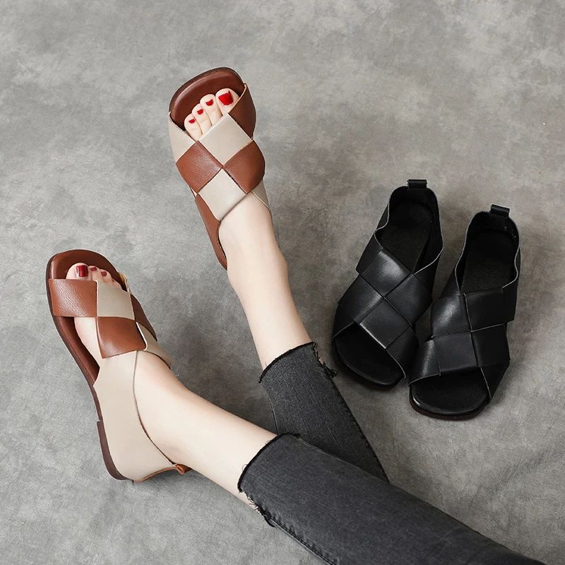Toña Dames Sandaal - Bruin