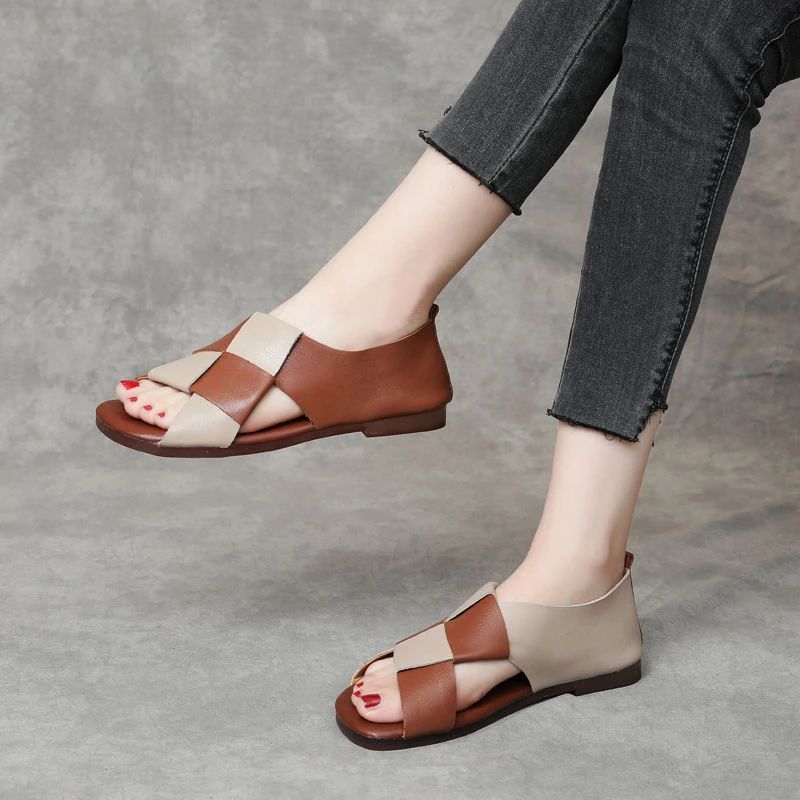 Toña Dames Sandaal - Bruin
