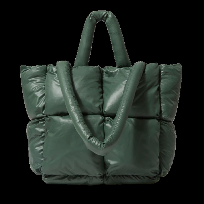 Tonino Dames Grote Gewatteerde Handtas - Groen