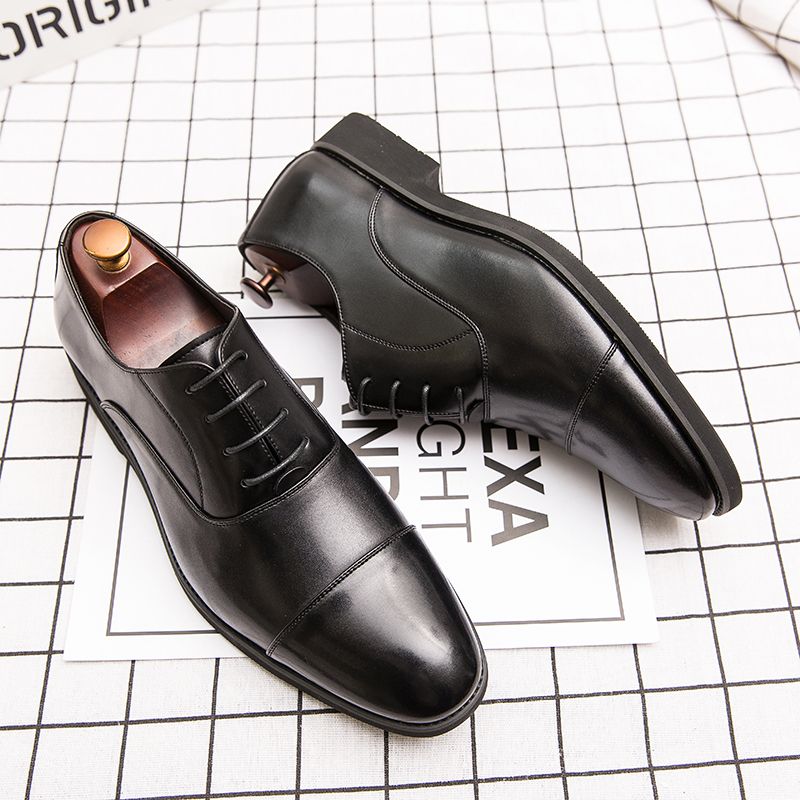 Toño Heren Loafers Dress Schoenen - Koffie