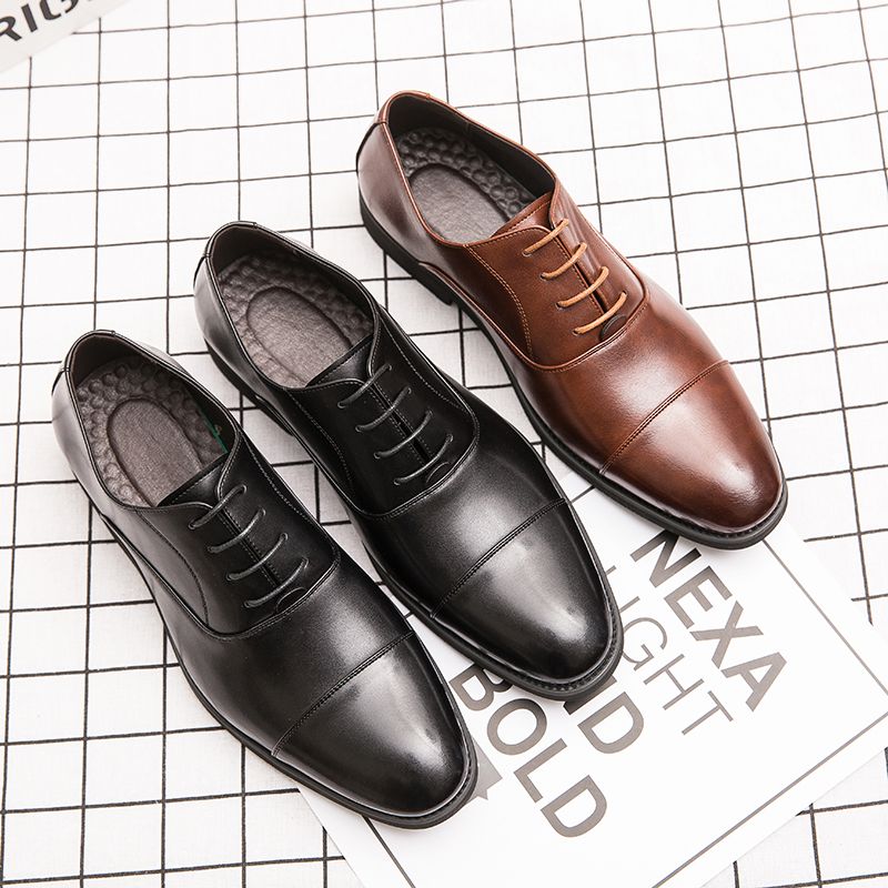 Toño Heren Loafers Dress Schoenen - Koffie