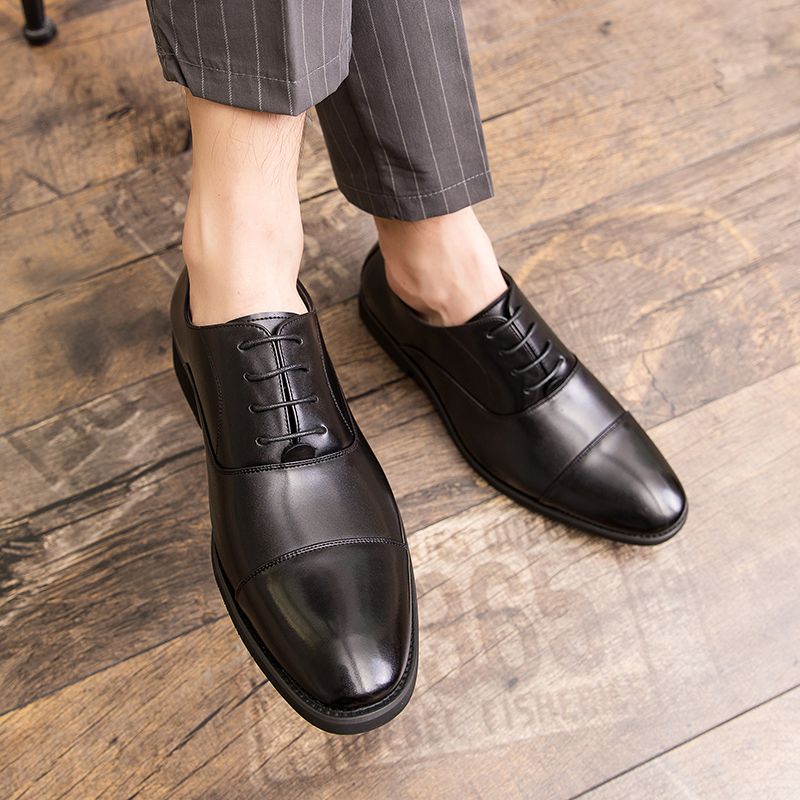Toño Heren Loafers Dress Schoenen - Koffie