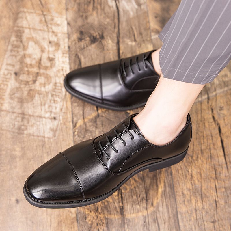 Toño Heren Loafers Dress Schoenen - Koffie