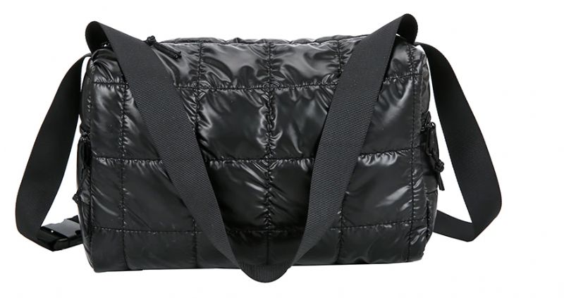 Torys Dames Nylon Crossbody Handtas - Zwart