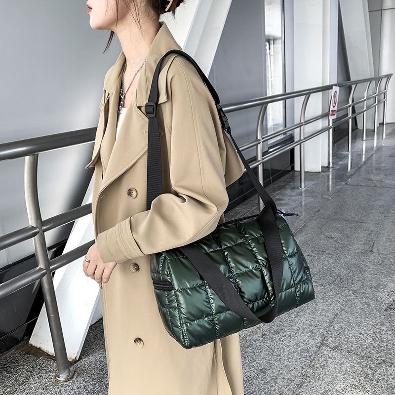 Torys Dames Nylon Crossbody Handtas - Zwart