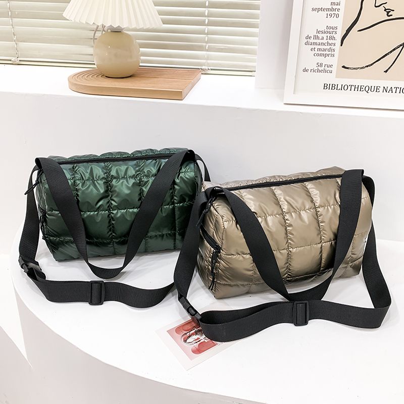 Torys Dames Nylon Crossbody Handtas - Zwart