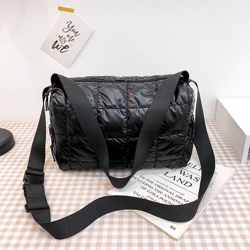 Torys Dames Nylon Crossbody Handtas - Zwart