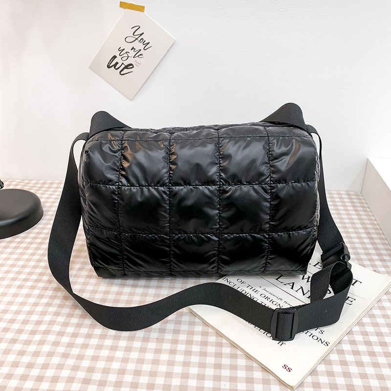 Torys Dames Nylon Crossbody Handtas - Zwart