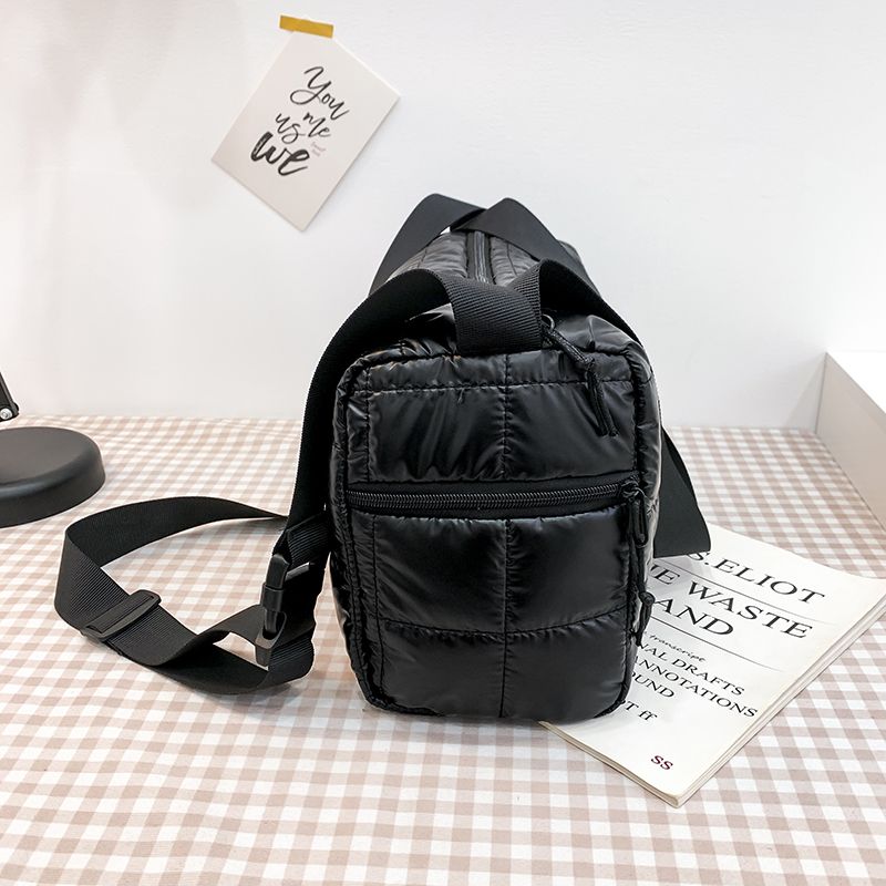 Torys Dames Nylon Crossbody Handtas - Zwart
