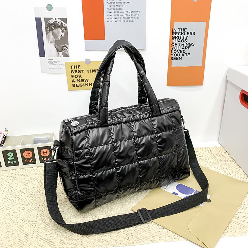 Torys Nylon Crossbody Handtas Voor Dames - Zwart