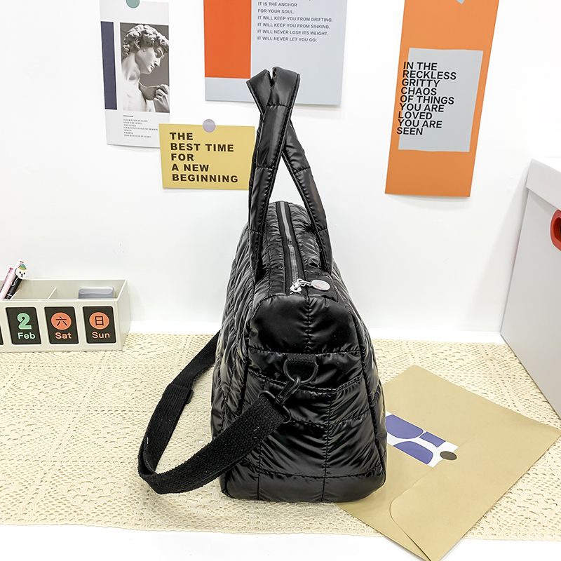 Torys Nylon Crossbody Handtas Voor Dames - Zwart