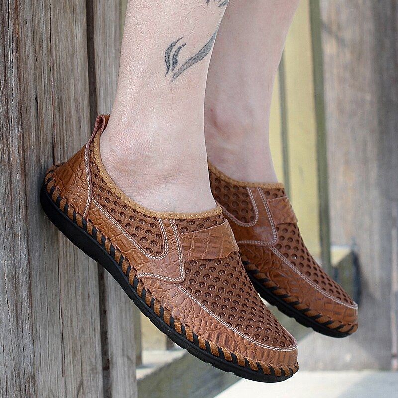 Travis Heren Casual Slipper - Bruin