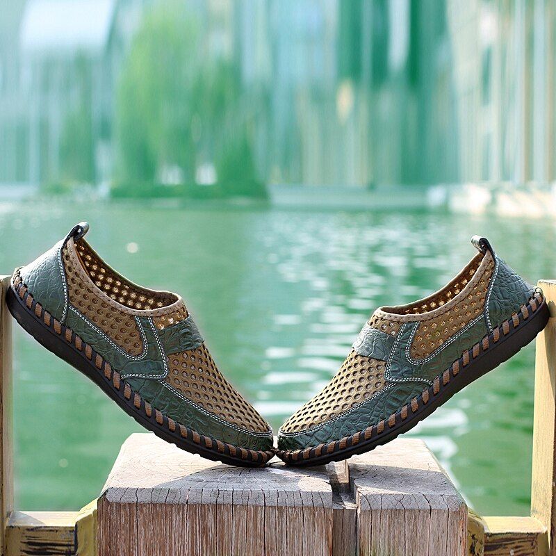 Travis Heren Casual Slipper - Bruin