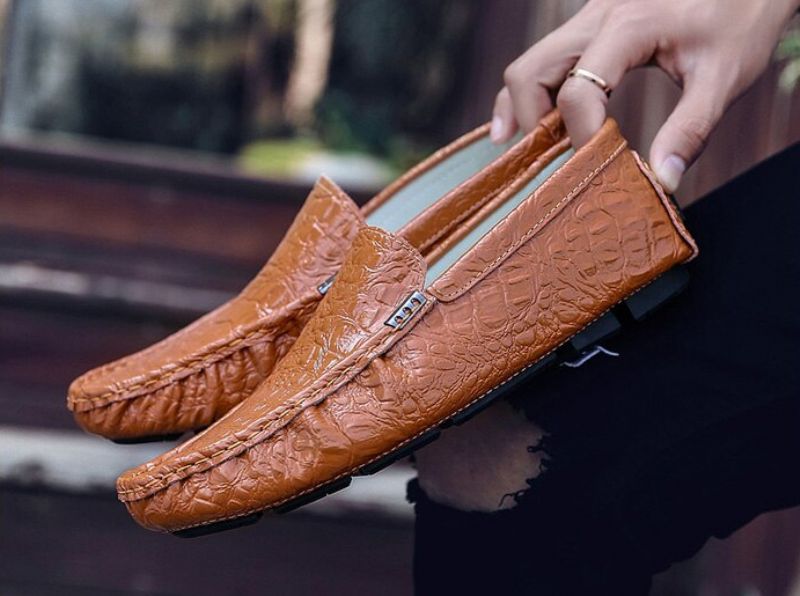 Travis Heren Loafers Schoenen - Oranje