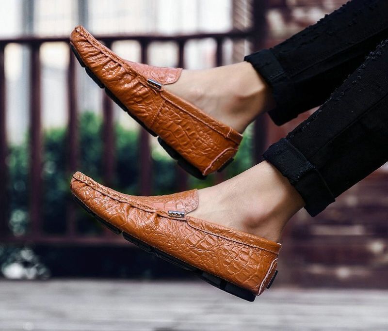 Travis Heren Loafers Schoenen - Oranje