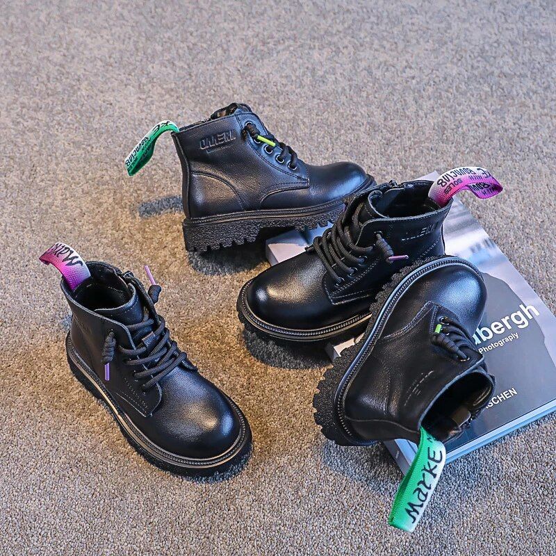 Treviño Unisex Chelsea-laars Voor Kinderen - Zwart