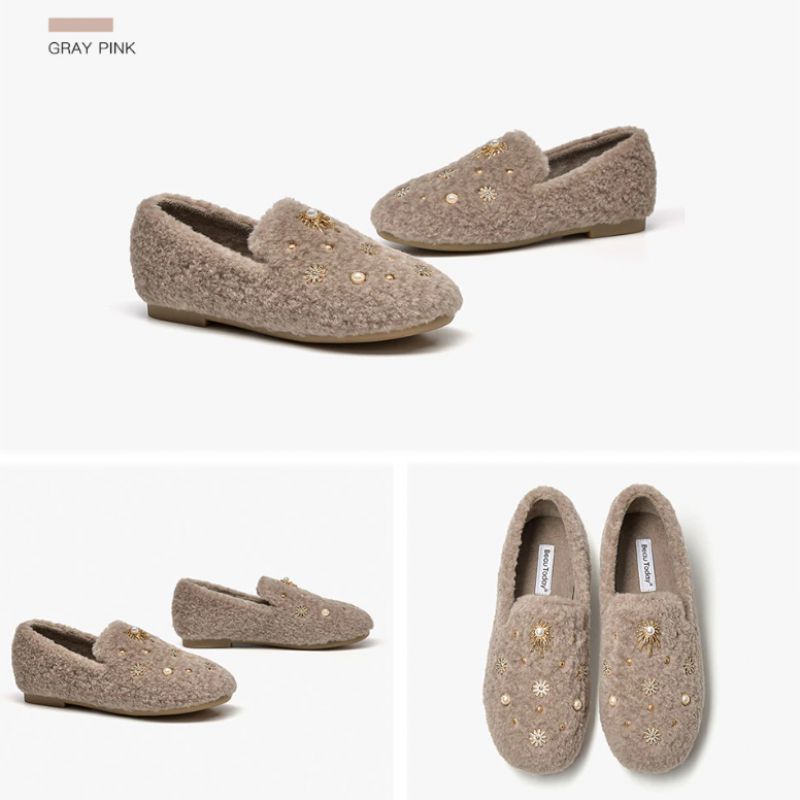 Trina Dames Loafer Schoenen - Bruin