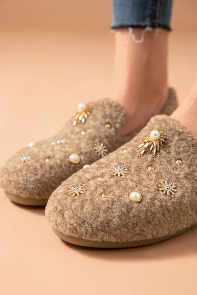 Trina Dames Loafer Schoenen - Bruin