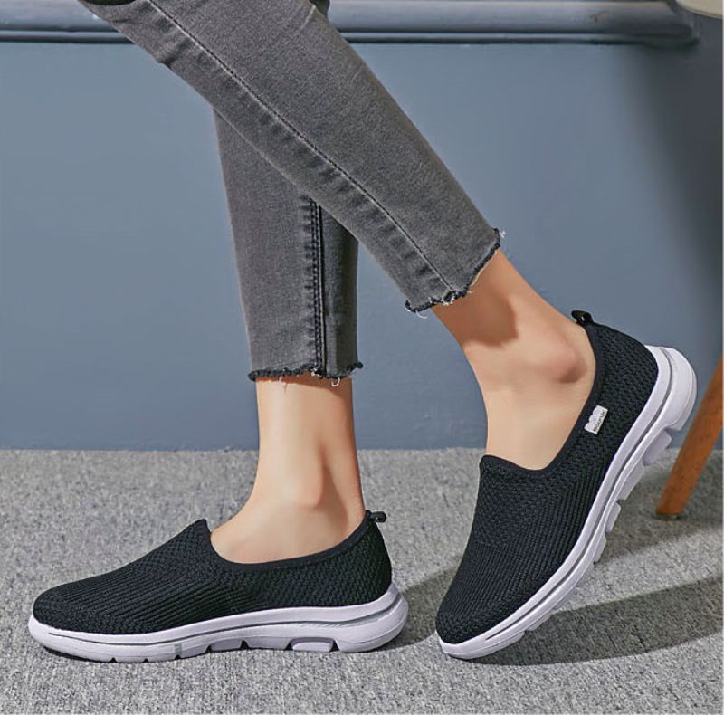 Trina Dames Slip-on Schoenen - Blauw1