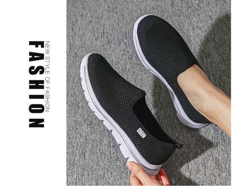 Trina Dames Slip-on Schoenen - Blauw1