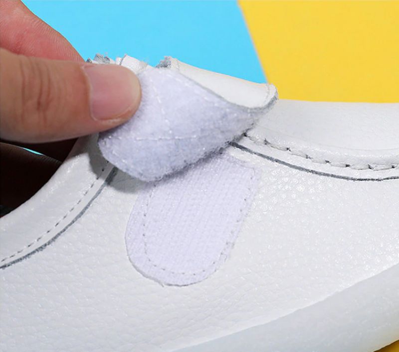Trina Dames Warme Kunstleren Platte Schoenen - Wit 1