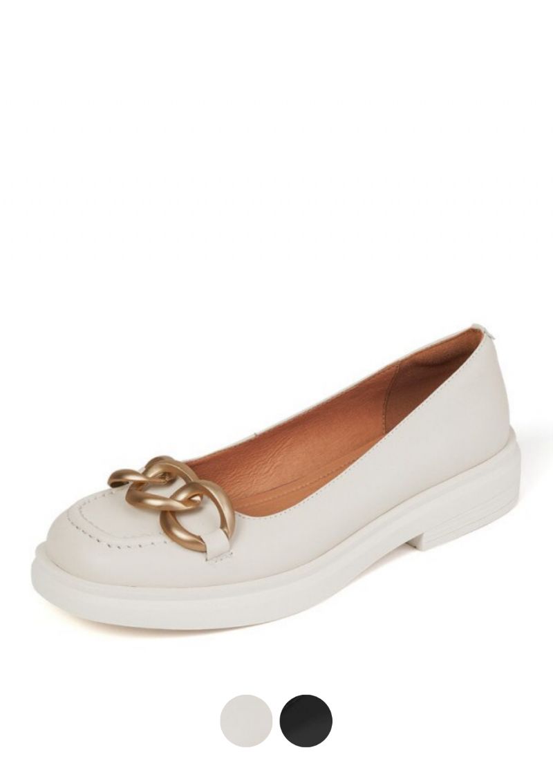 Trina Platte Kettingschoenen Voor Dames