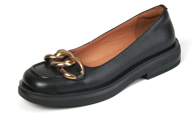 Trina Platte Kettingschoenen Voor Dames - Been