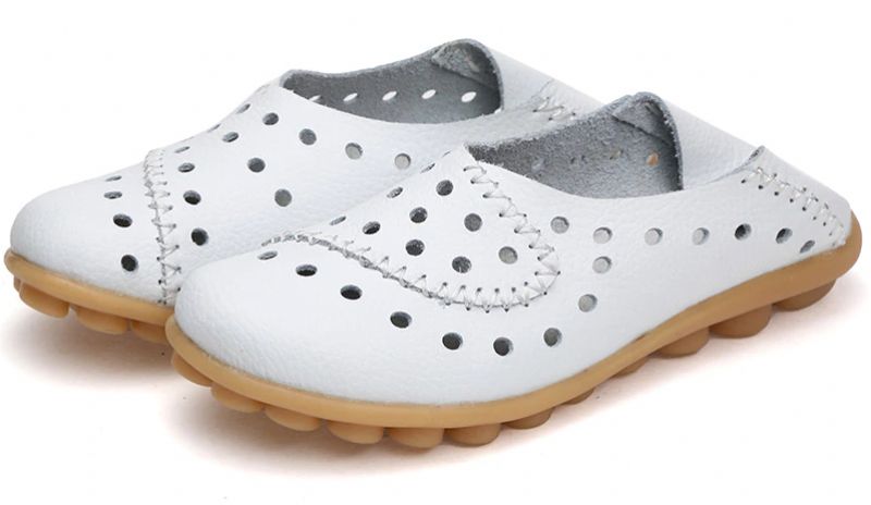 Trinidad Dames Loafer Schoenen - Wit